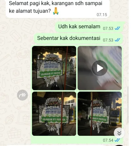 Pengiriman Papan Bunga Selamat Balai Sudirman