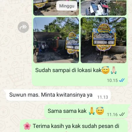 Pengiriman Papan Bunga Duka Balai Sudirman