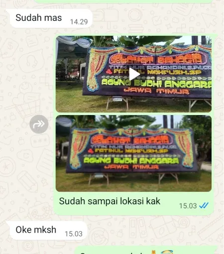 Pengiriman Papan Bunga Balai Sudirman